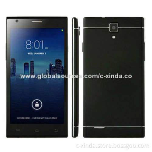 6-inch Capacitive Screen Smartphone with Android 4.0.3OS, MTK6575, Built-in Memory of 4GB/512MB